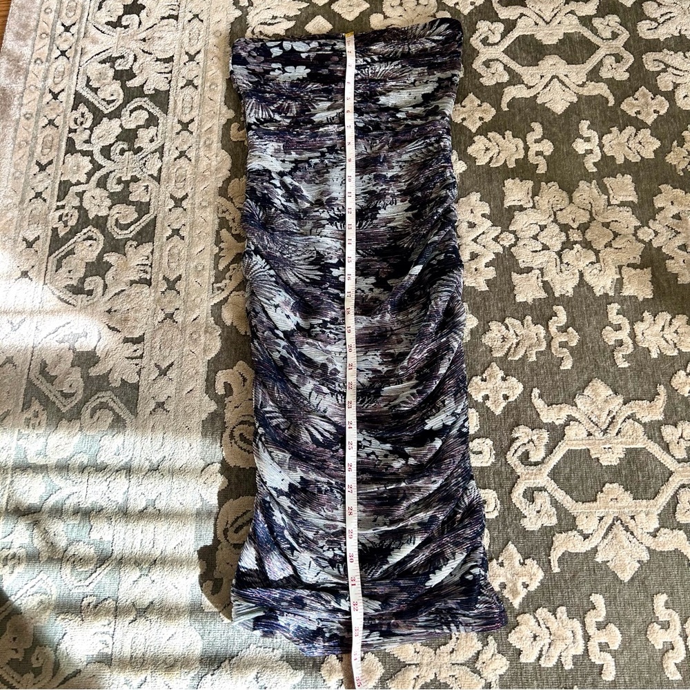 Ramy Brook Bonnie Ruched Floral Midi Dress - Picture 13 of 16